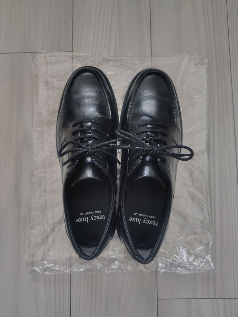 【美品】texcy luxe テクシーリュクス 革靴 asics