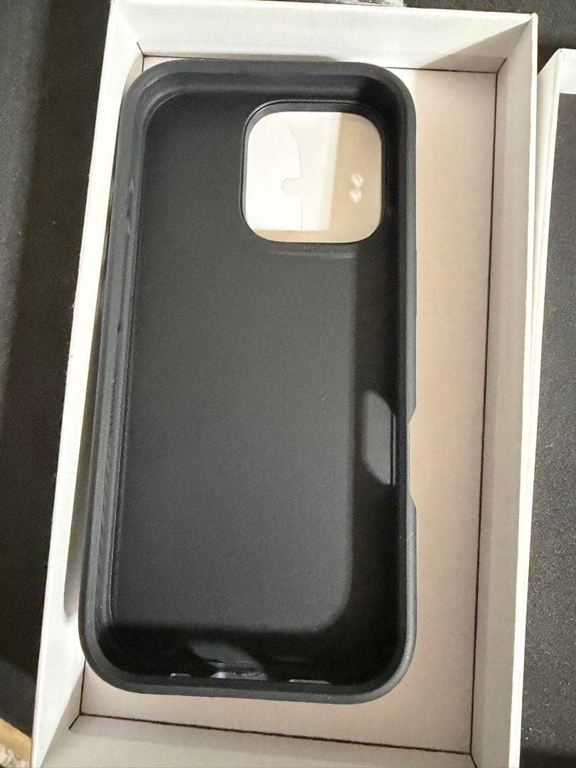 CASSETIFY ブラック iPhoneケース リングスタンド付き