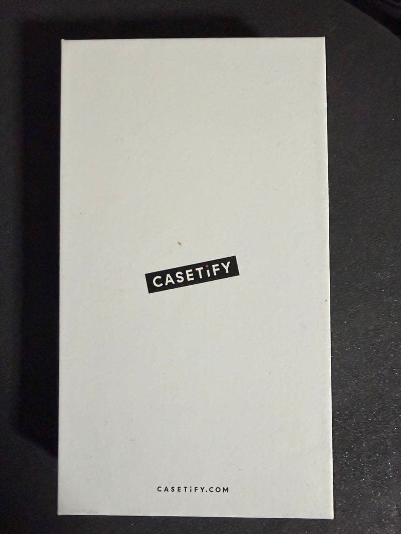 CASSETIFY ブラック iPhoneケース リングスタンド付き