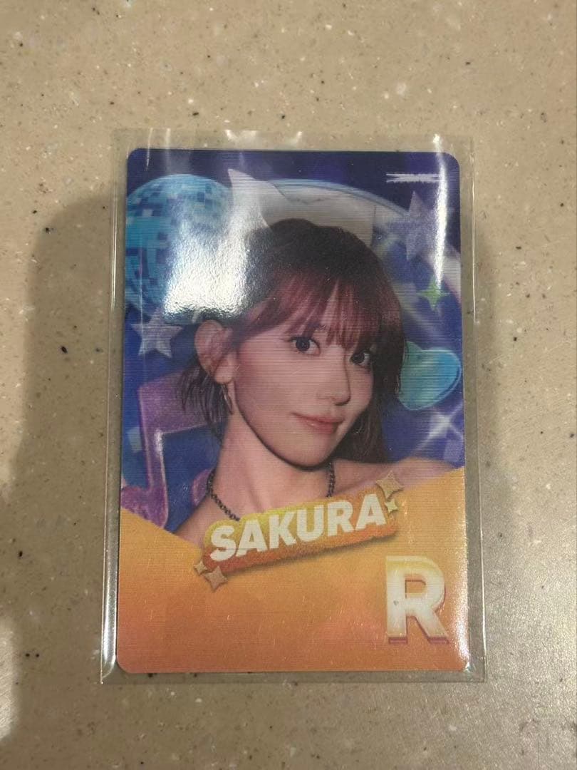 LE SSERAFIM ルセラ トレカ Rhythm Hive サクラ