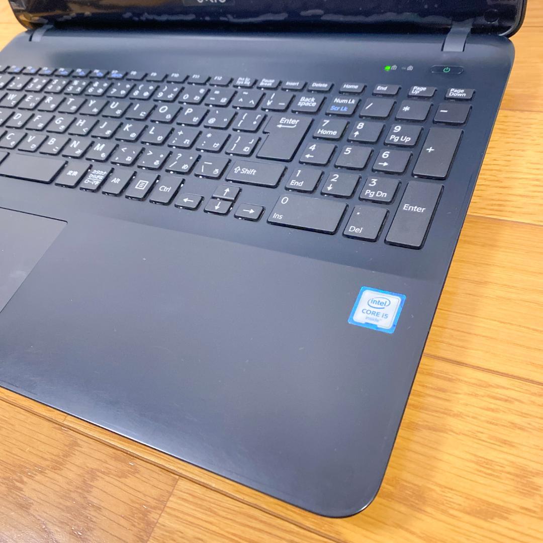 あき✨Vaioノートパソコン✨4コアi5 SSD メモリ8 Win11