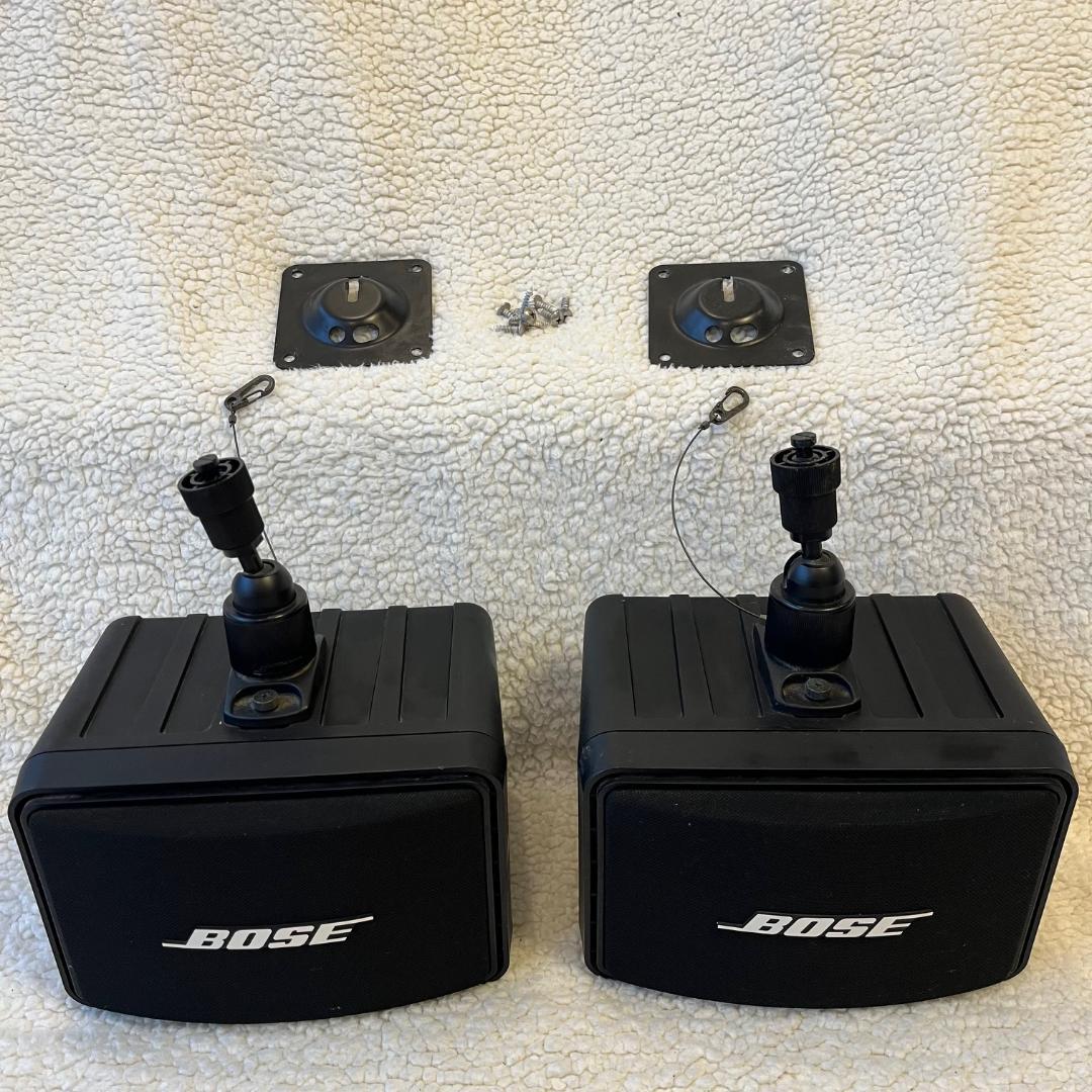 【値下げ】BOSE スピーカー 111AD 天井吊ブラケット付き