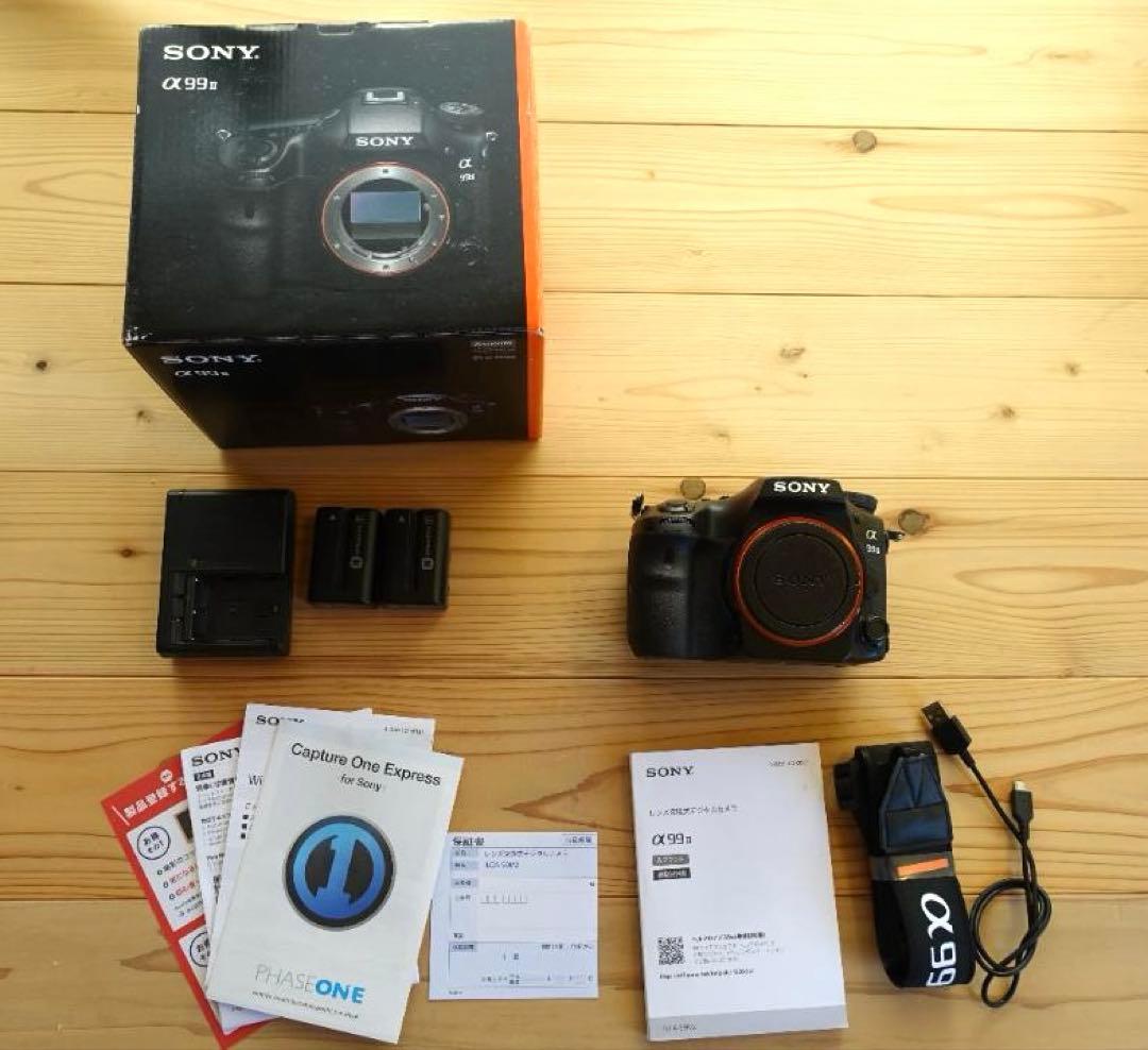 中古美品　SONY　α99Ⅱ ILCA-99M2　低シャッター数