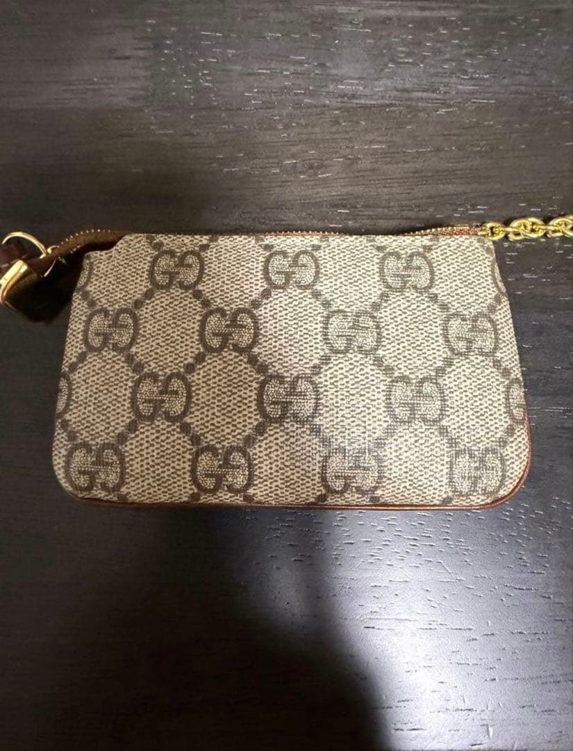 GUCCI GGロゴ ケース キーチェーン付き