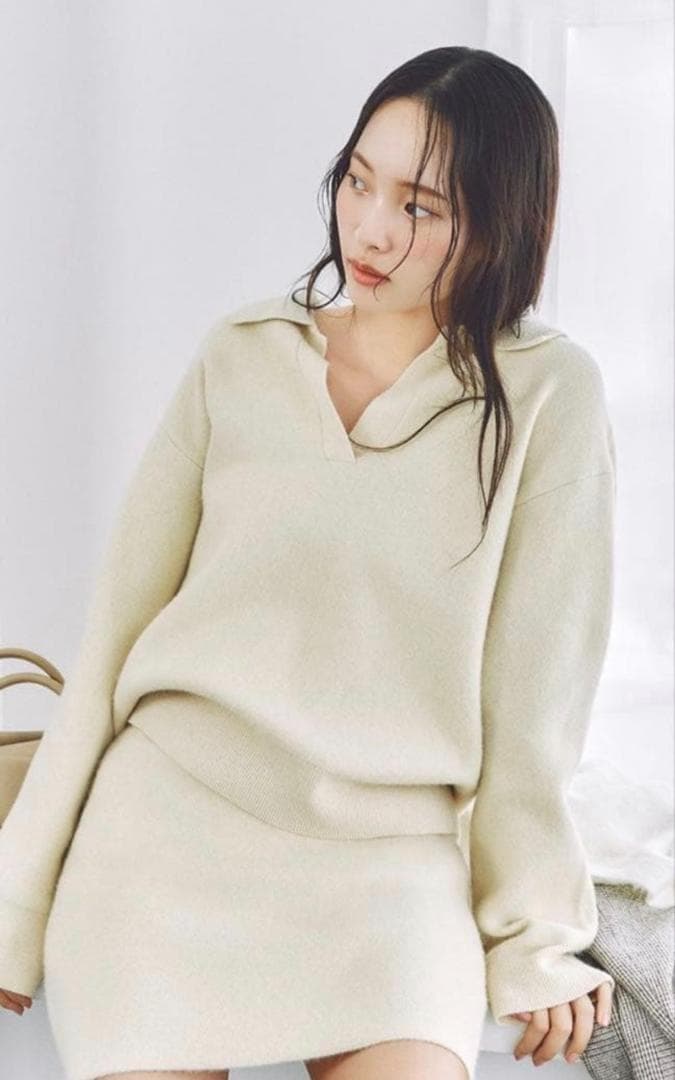 新品FRAY I.D ラクーンダブルフェイスニットミニスカート フレイアイディー