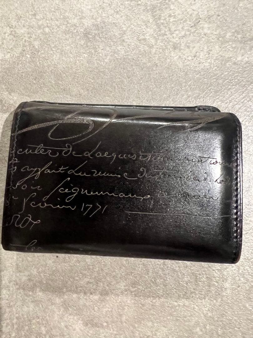 【美品】 Berlutiインブイア 名刺ケース オーダーメイド