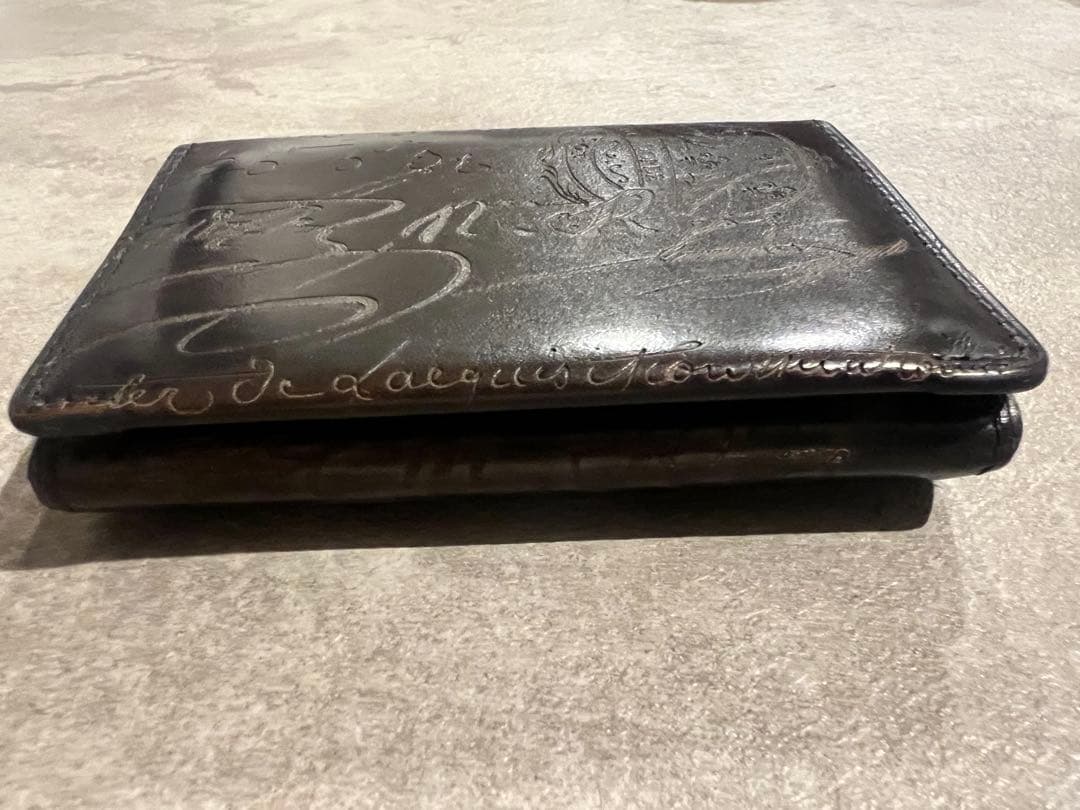 【美品】 Berlutiインブイア 名刺ケース オーダーメイド