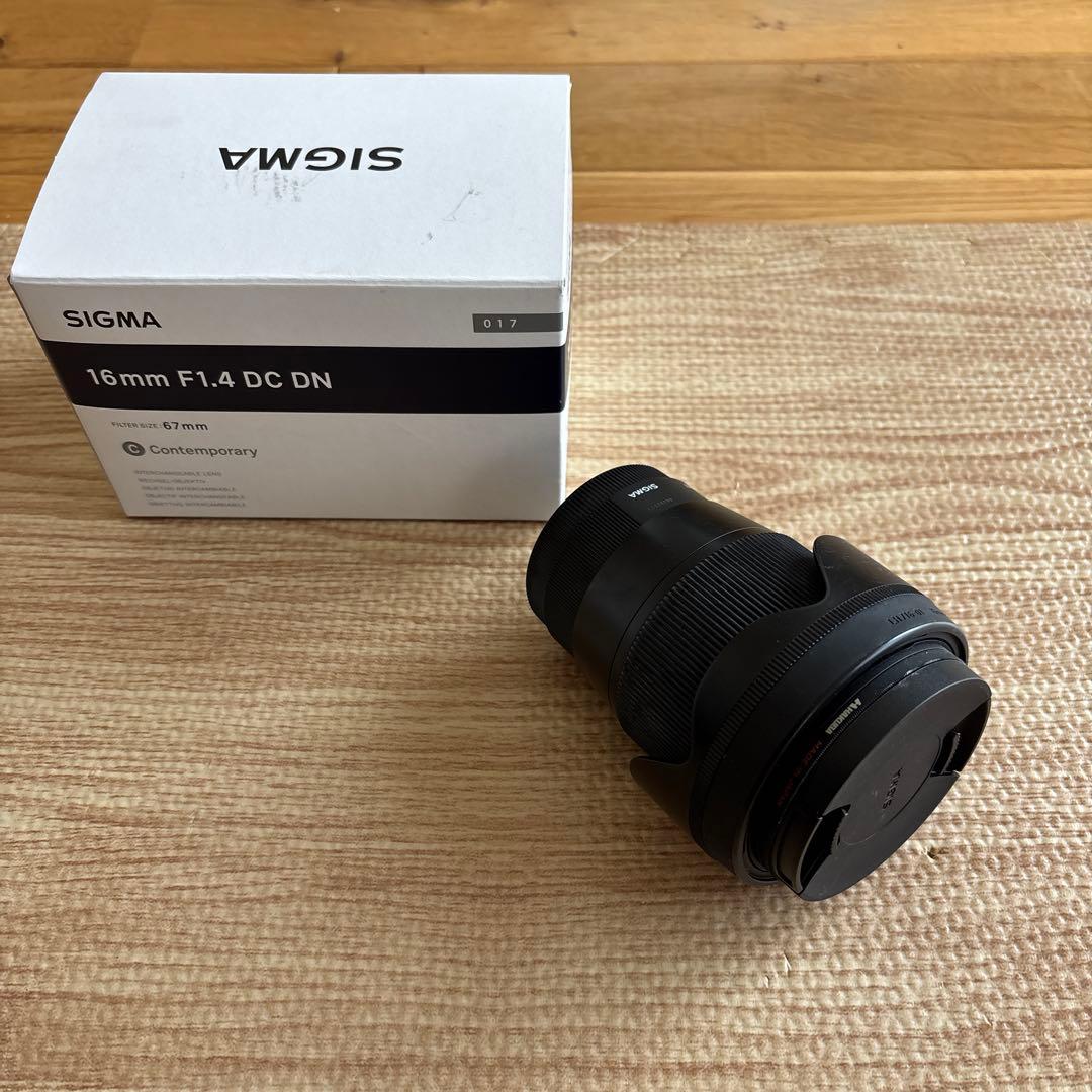 シグマ(Sigma) レンズ 16mm F1.4 DC DN ソニー Eマウント