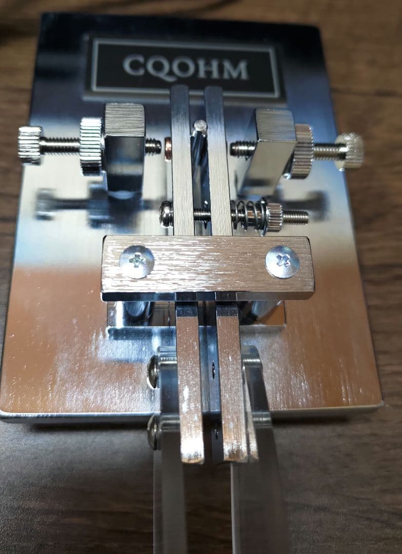CQOHM CW-ONE モールス通信パドル + オリジナルケースセット 電鍵