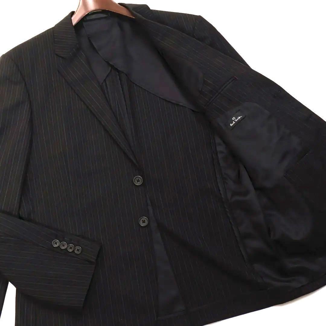 H2463◾️ポールスミス　ピンストライプ２釦ジャケット　スリムパンツ