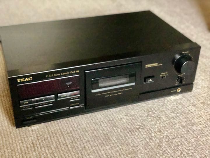 【TEAC】テアック カセットデッキ V-615