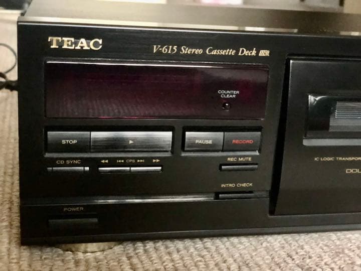 【TEAC】テアック カセットデッキ V-615