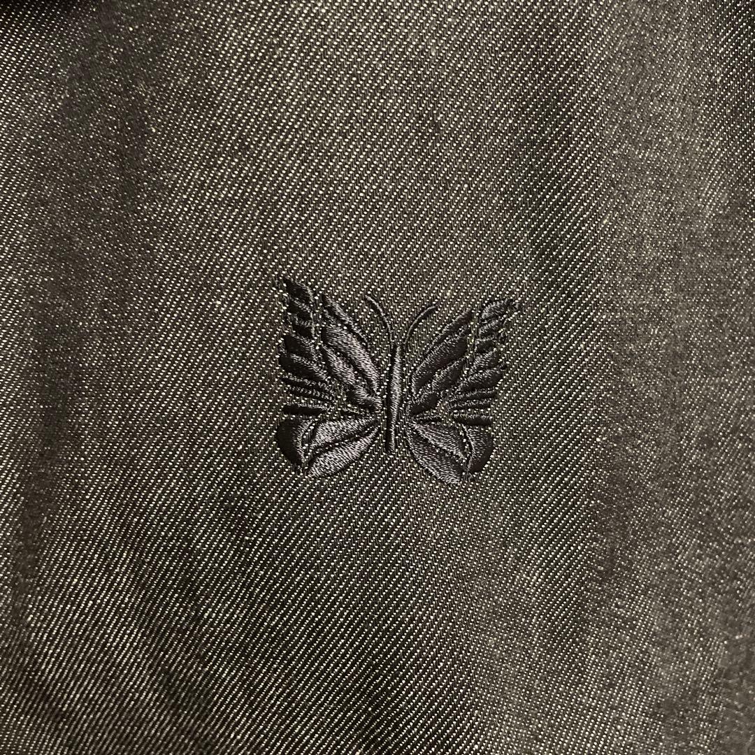 週末限定価格 needles nubian denim track XXL