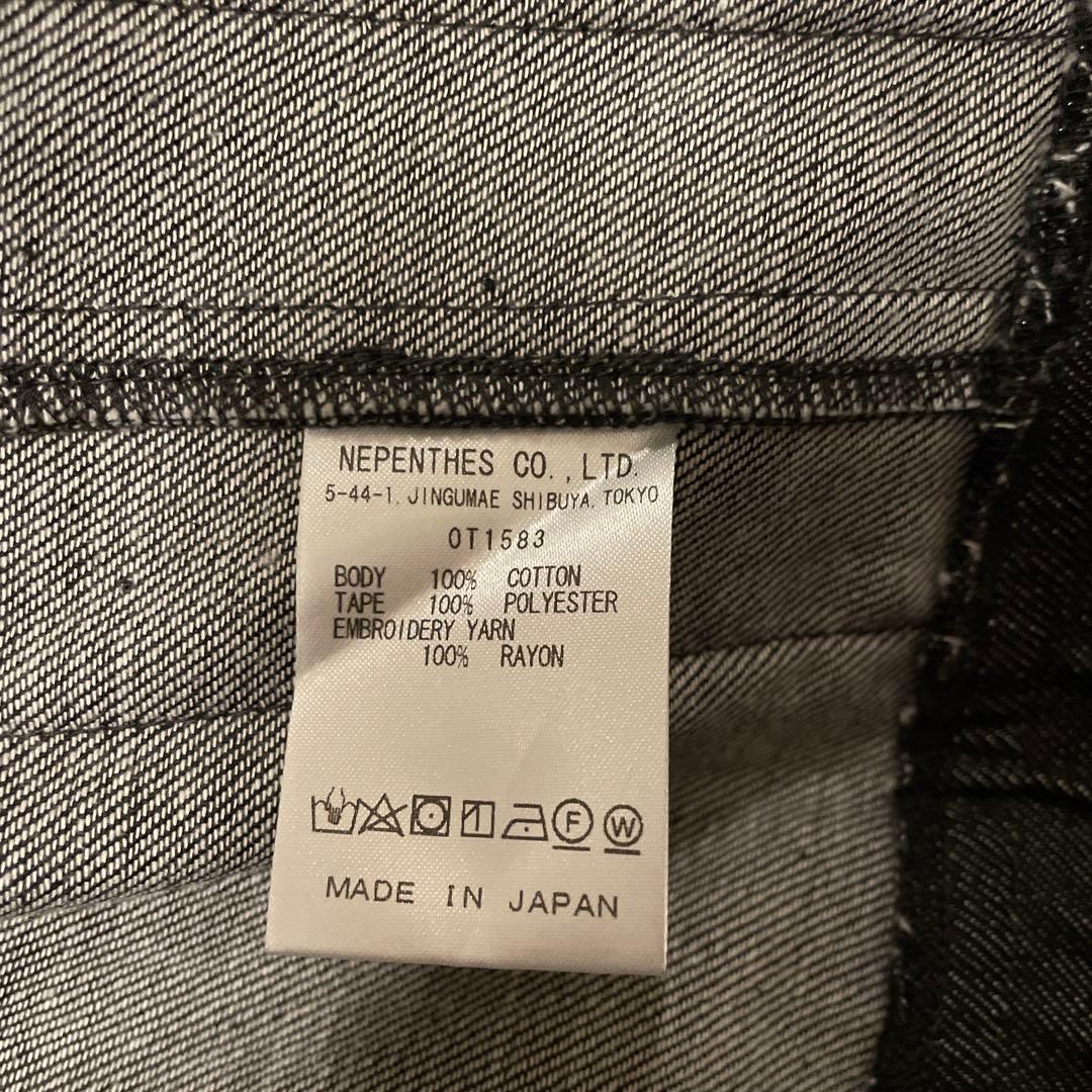 週末限定価格 needles nubian denim track XXL