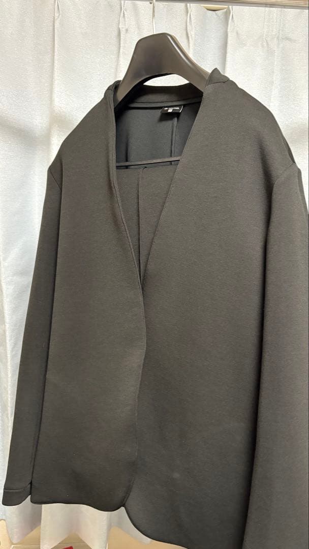 MIGARU ノーカラージャケット　セットアップ　ポロシャツ