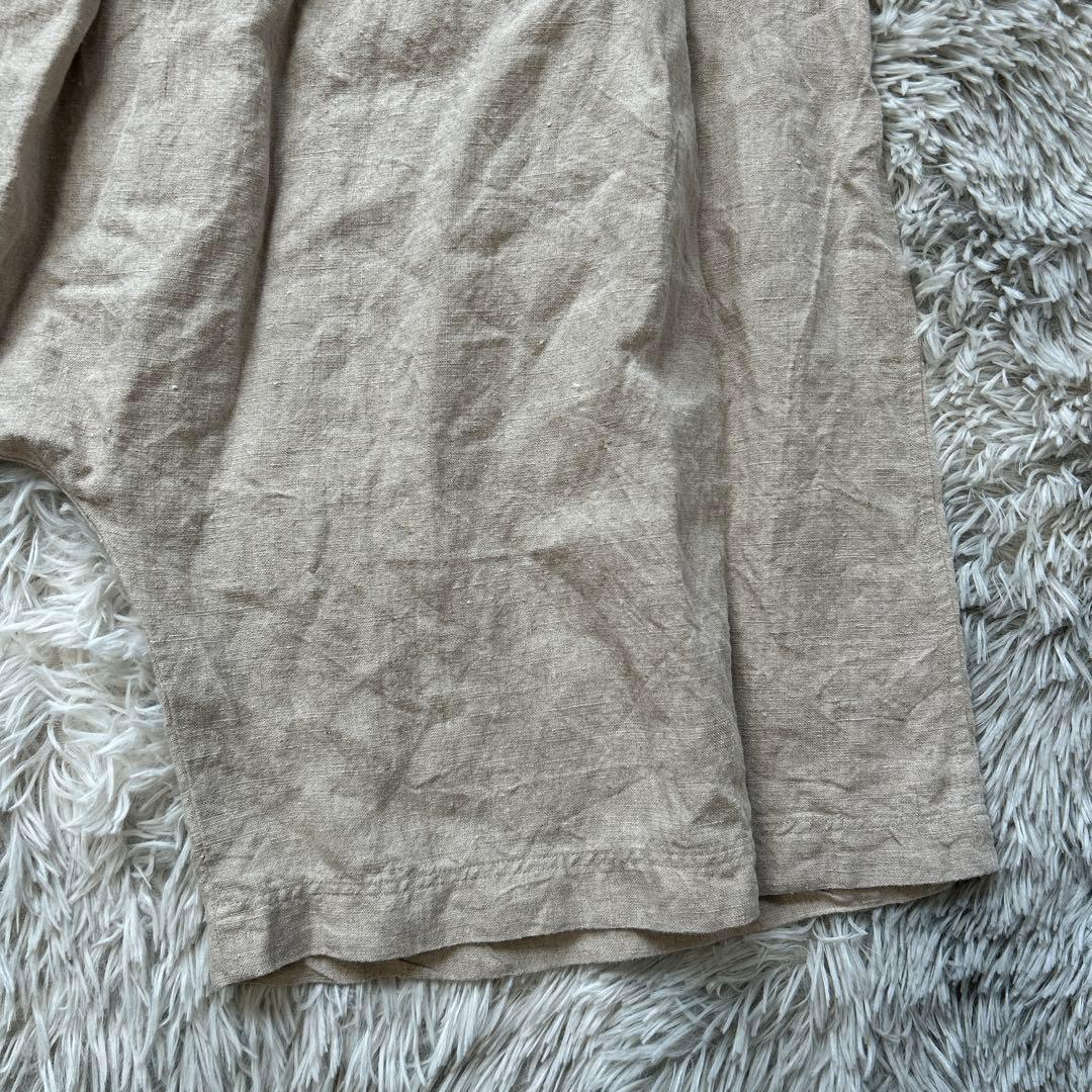 【美品】ICHI Antiqtuites 琴平炊きリネンサルエルパンツ