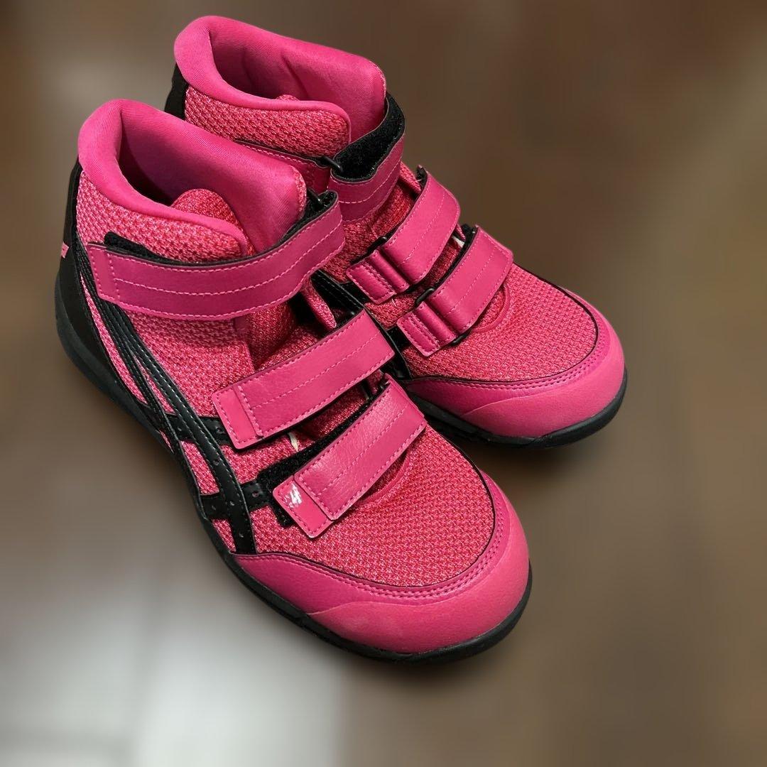 asics アシックス安全靴ウインジョブベルクロ　美品　26cm 廃盤レアカラー