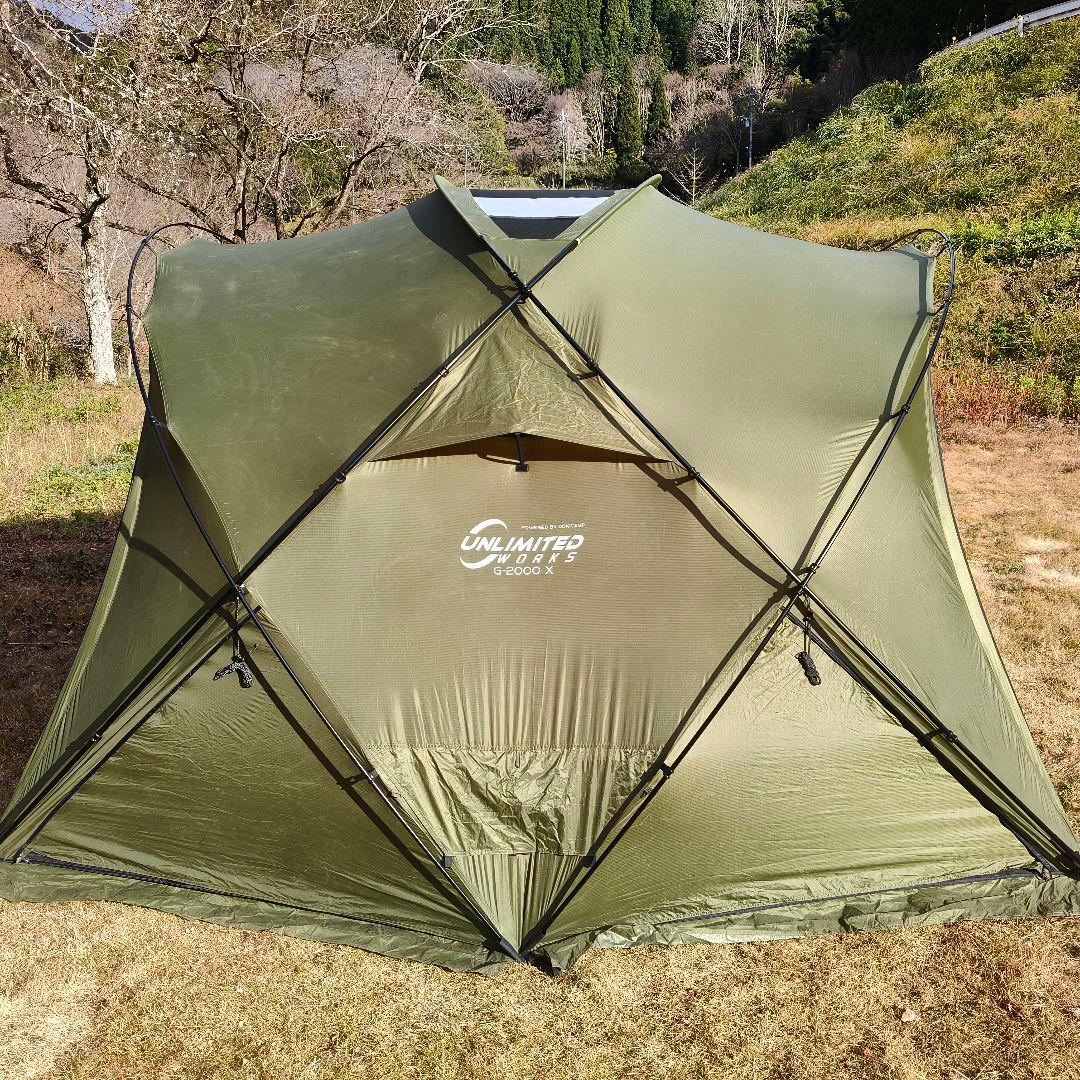 DOKICAMP　ドキキャンプ　G2000X　ドームシェルター