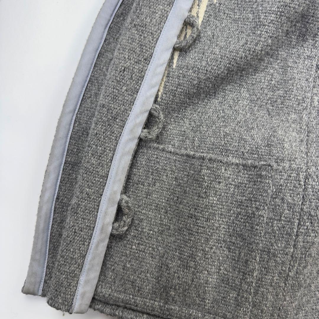 希少 CENTINELA センチネラ チマヨ ベスト グレー　36 Mサイズ