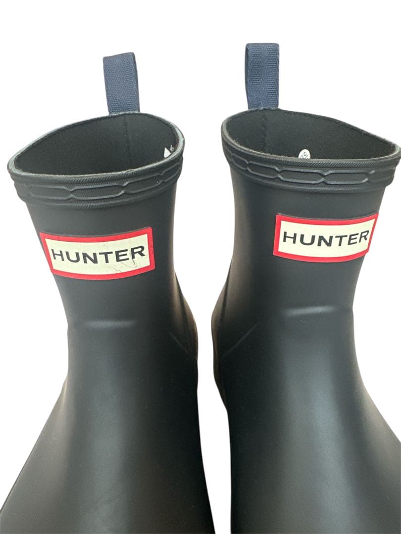 極美品✨✨HUNTER ハンター　レインブーツ　迷彩ソール 26.5cm 黒