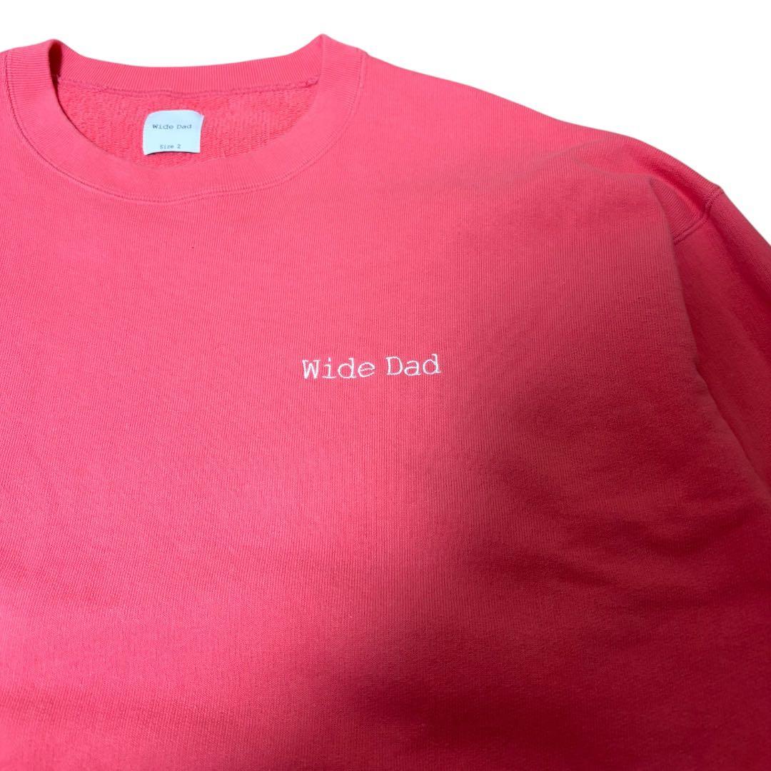 URBAN RESEARCH Wide Dad スウェット サイズ2 ピンク