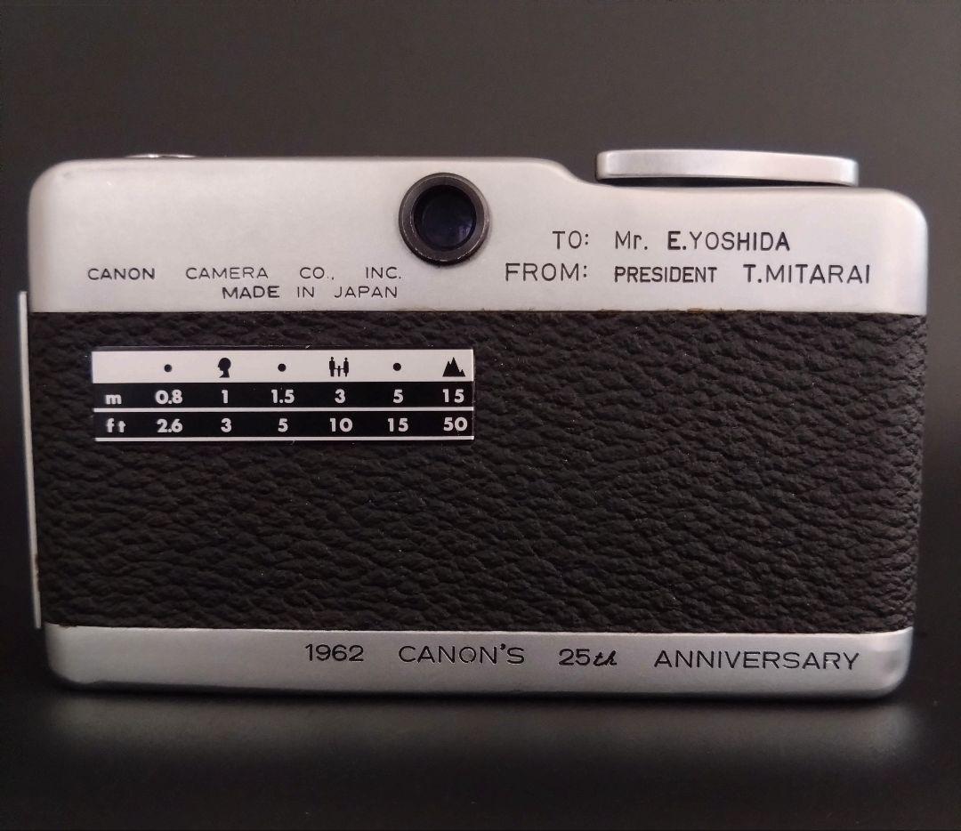 Canon Demi 1962年 25周年記念 コンパクト カメラ