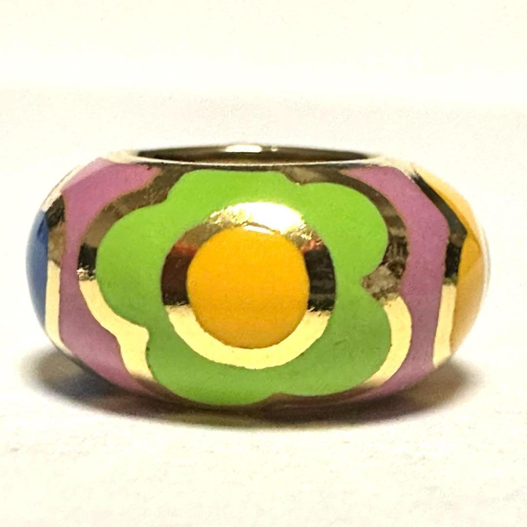 ポンテヴェキオ　Ponte Vecchio　ペントップ　フラワーモチーフ　極美品