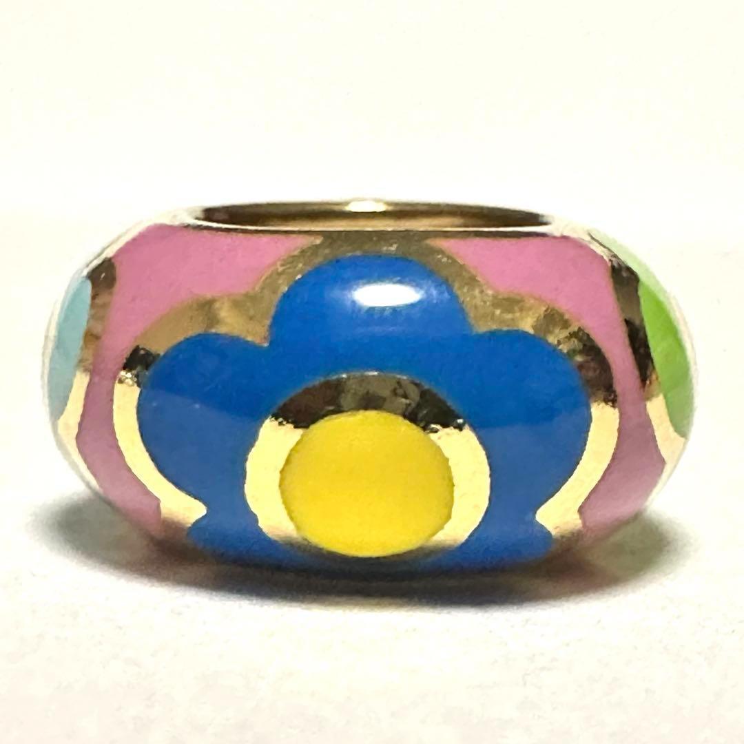 ポンテヴェキオ　Ponte Vecchio　ペントップ　フラワーモチーフ　極美品