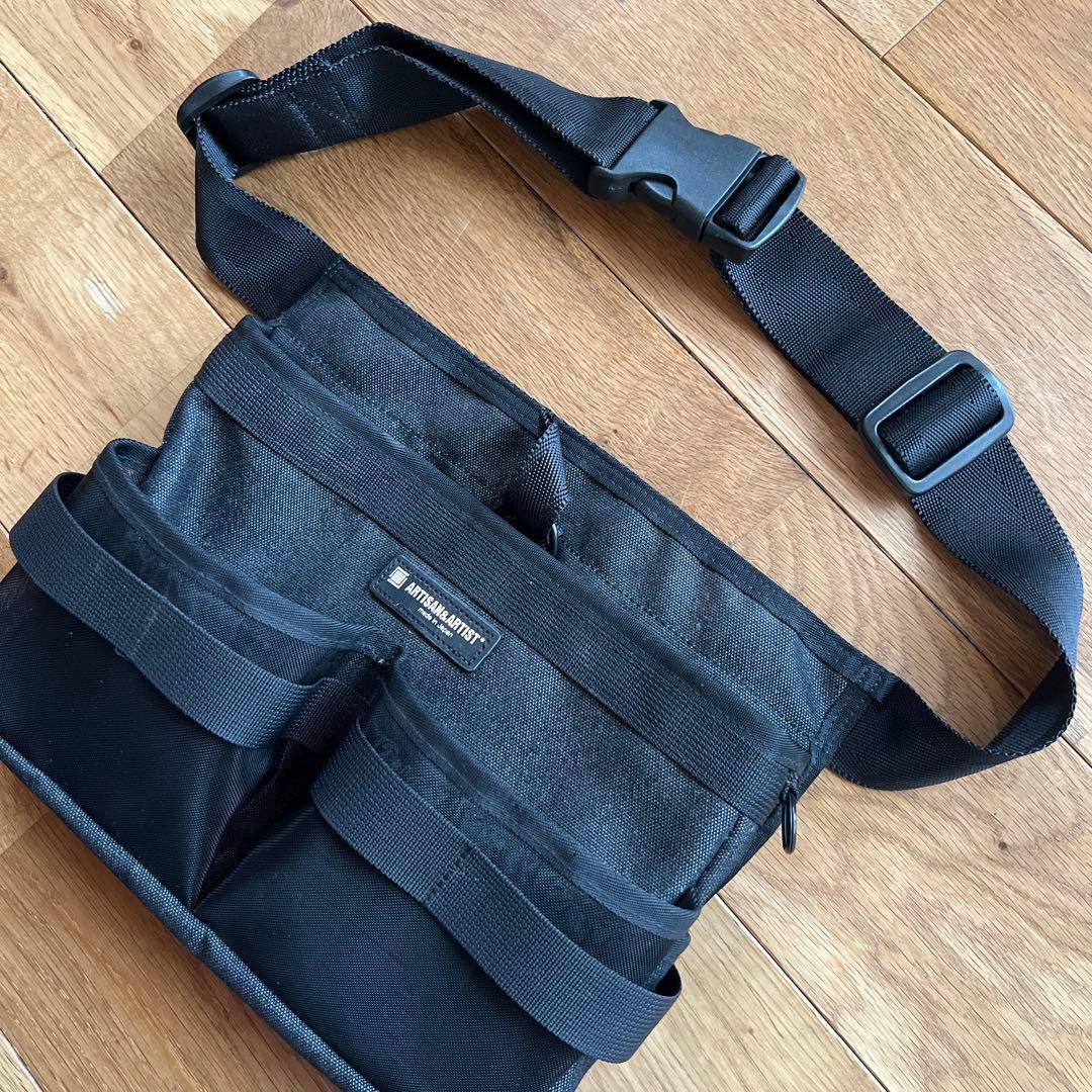 【美品】ARTISAN & ARTIST メイクアップウエストバッグ ラージ