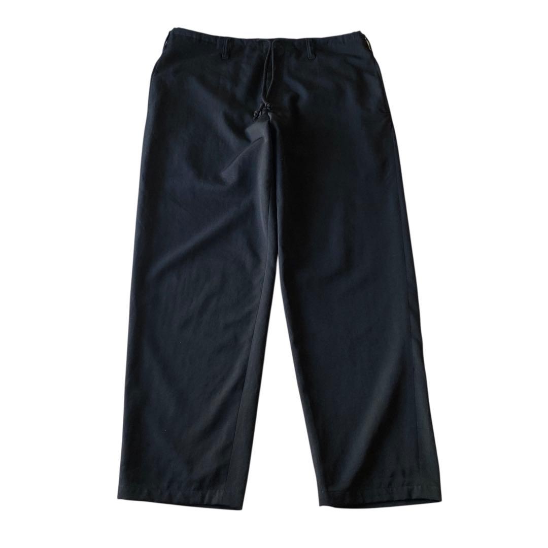 18ss yohji yamamoto pour homme ギャバ紐パンツ 1