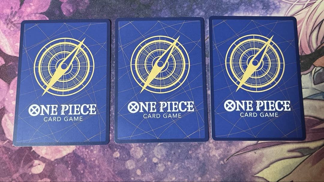 ワンピースカードゲーム　ルフィ　週刊少年ジャンプ付録 P-033 3枚