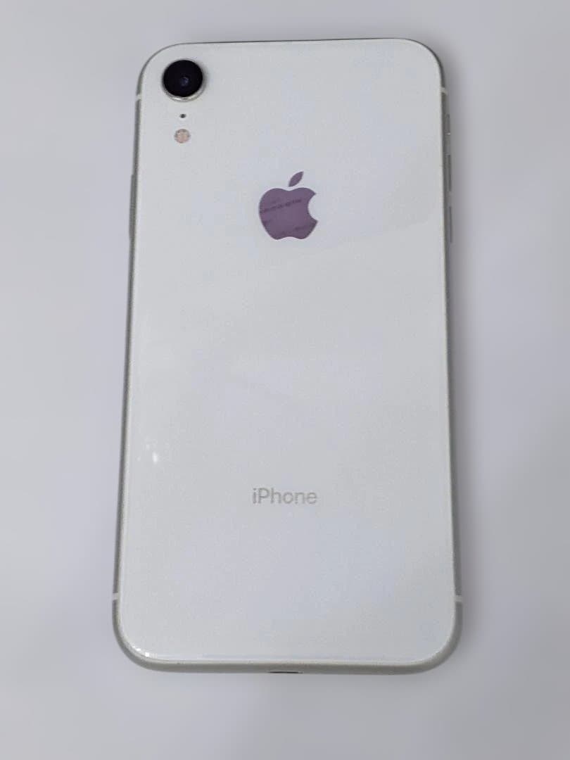 iPhone XR 256GB ホワイト SIMフリー 電池/画面交換済