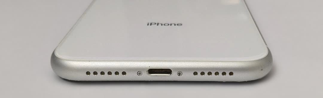 iPhone XR 256GB ホワイト SIMフリー 電池/画面交換済