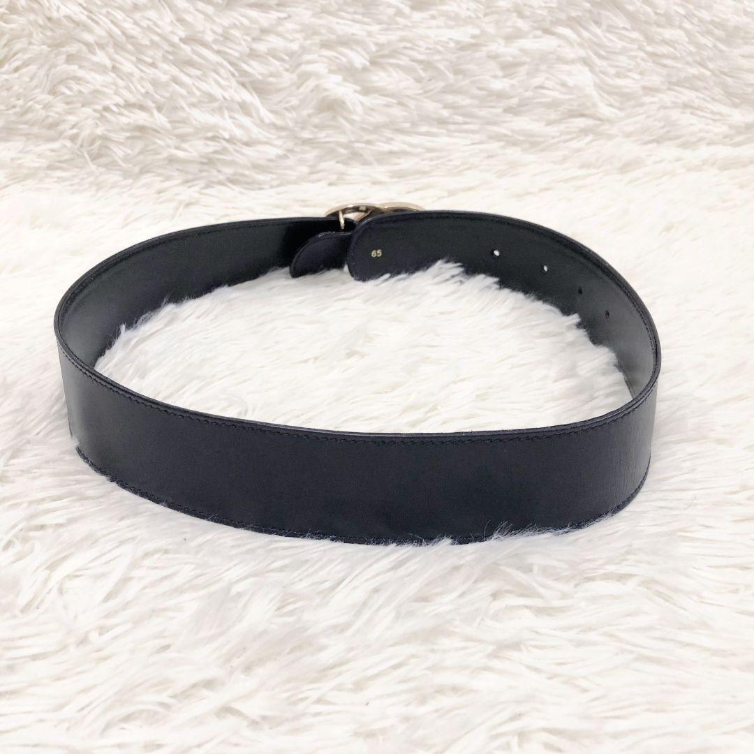 【美品✨】グッチ　オールドグッチ　Gバックル　ゴールド　ウエストベルト