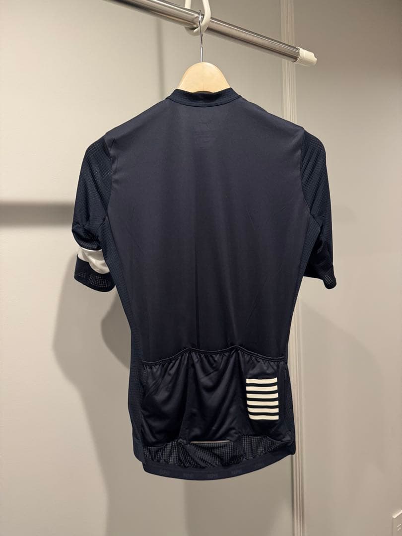 美品！Rapha メンズ PROTEAM フライウェイトジャージ ネイビー S