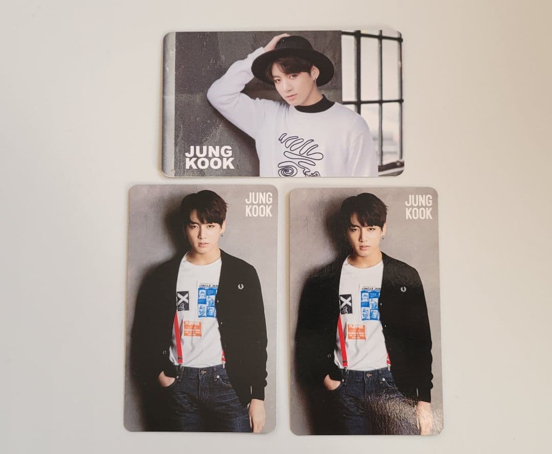 BTS ジョングク リリイベ カード&通常盤トレカ2枚
