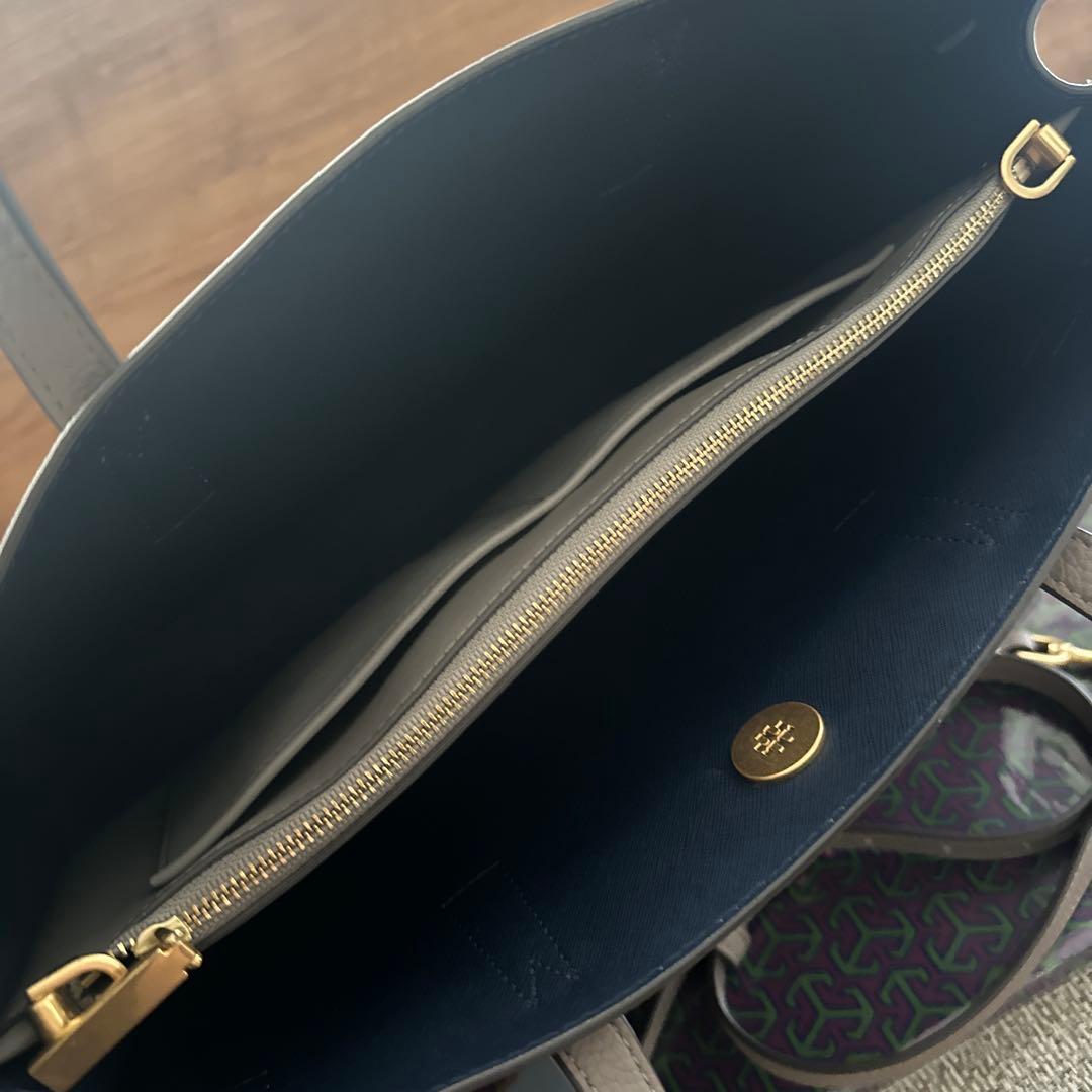 Tory Burch トリーバーチ　サッチェル　グレージュ