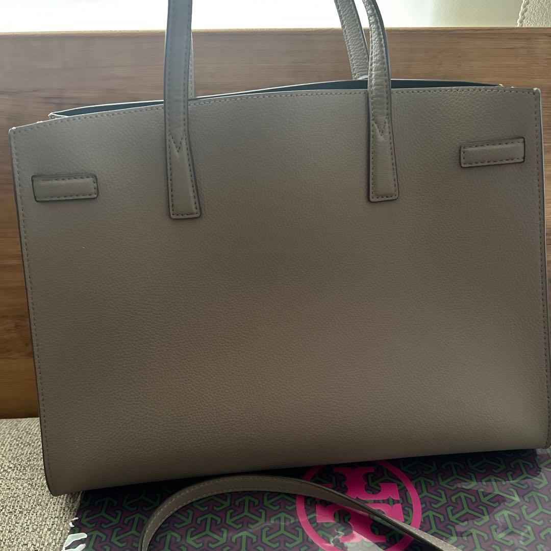 Tory Burch トリーバーチ　サッチェル　グレージュ