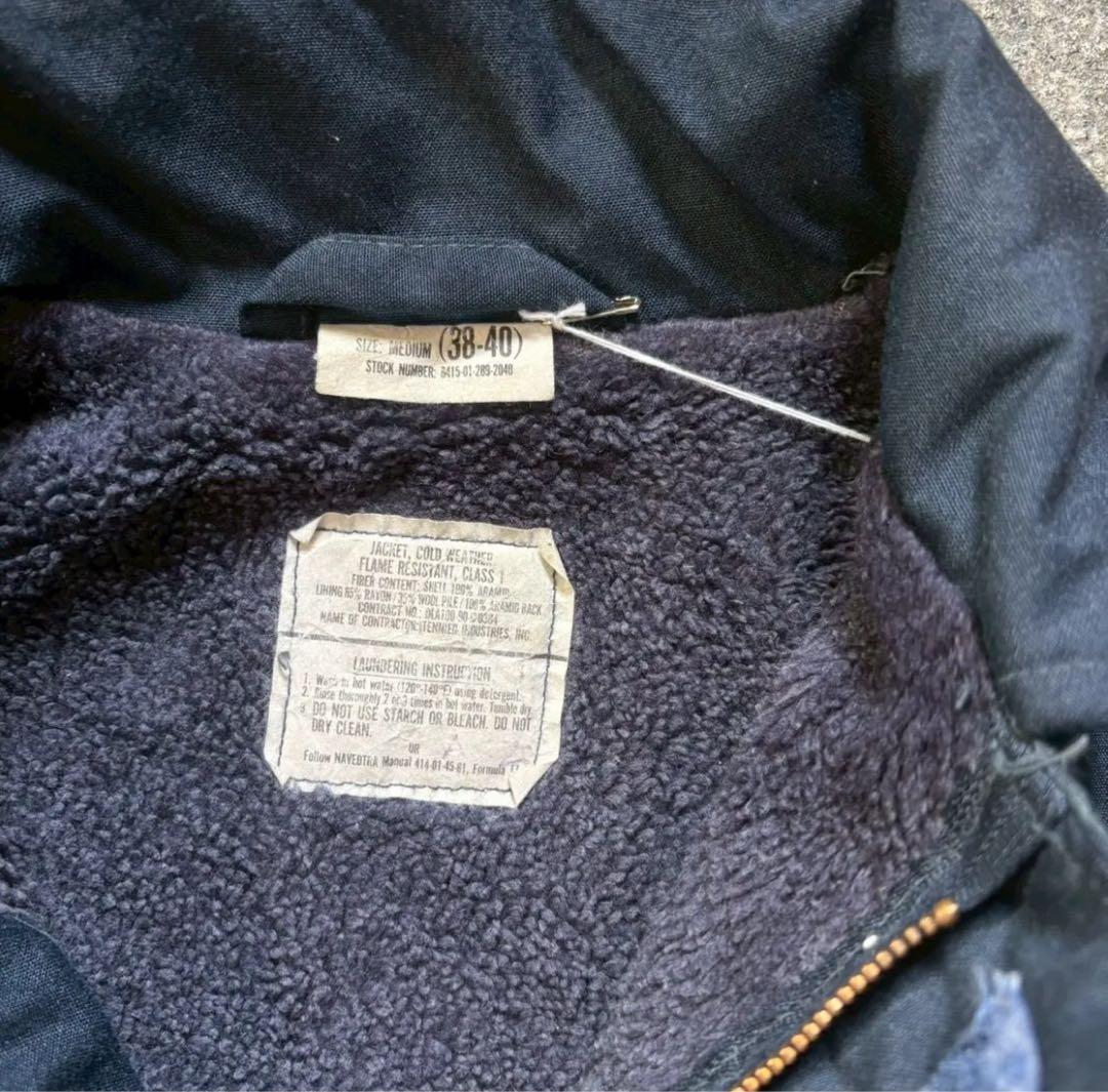 90’s US NAVY aramid deck jacket