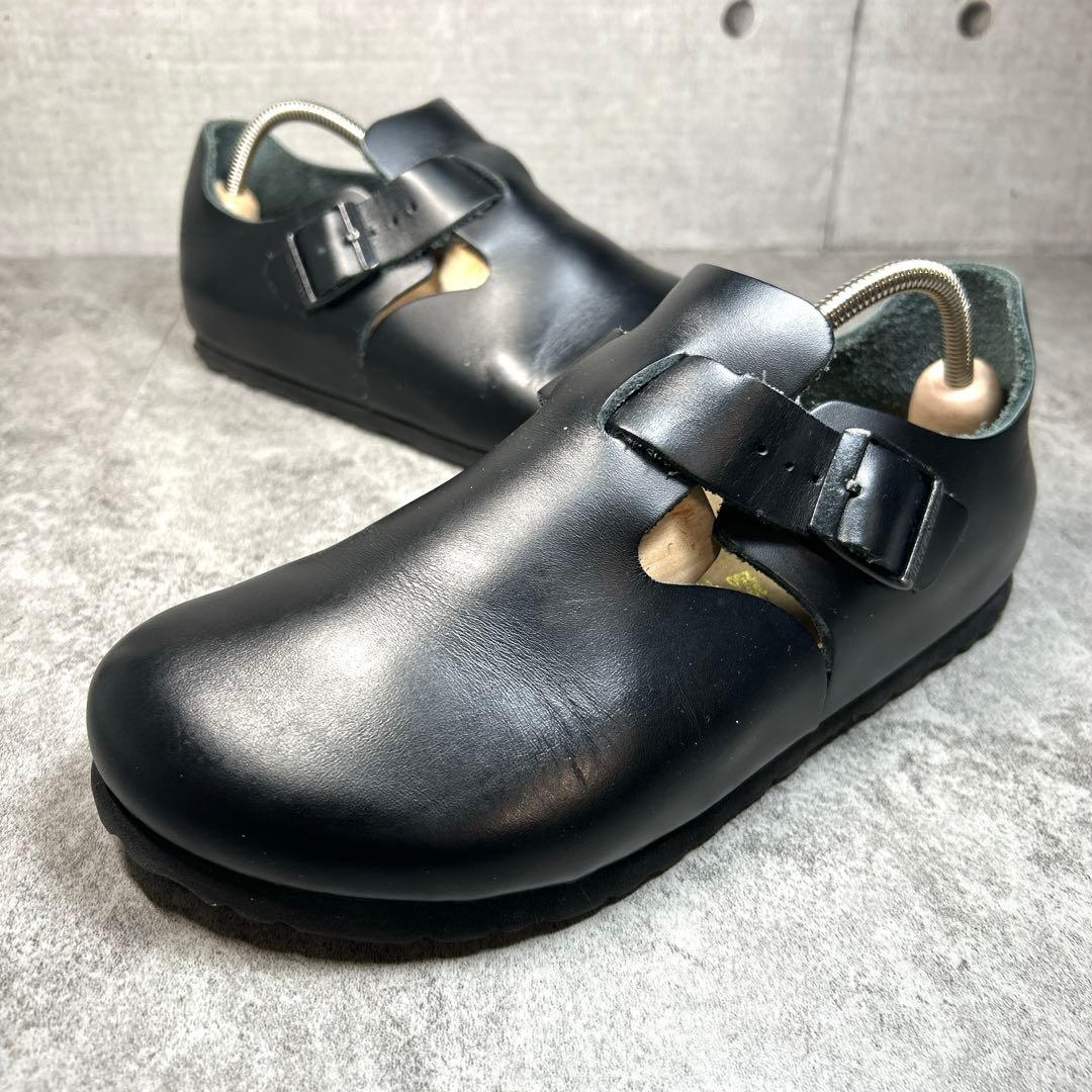 極美品【ビルケンシュトック】レザーサンダル/ロンドン/LONDON/コンフォート