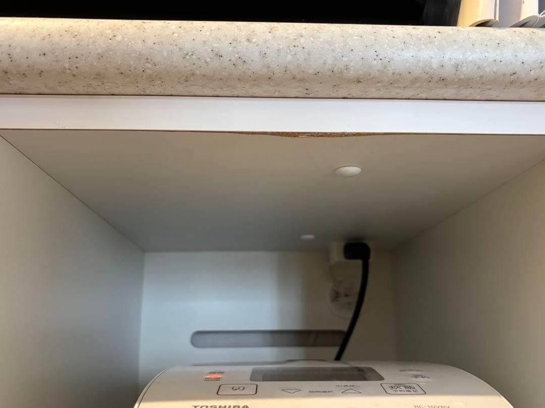 ニトリ キッチンボード アルミナ2 100KB WH