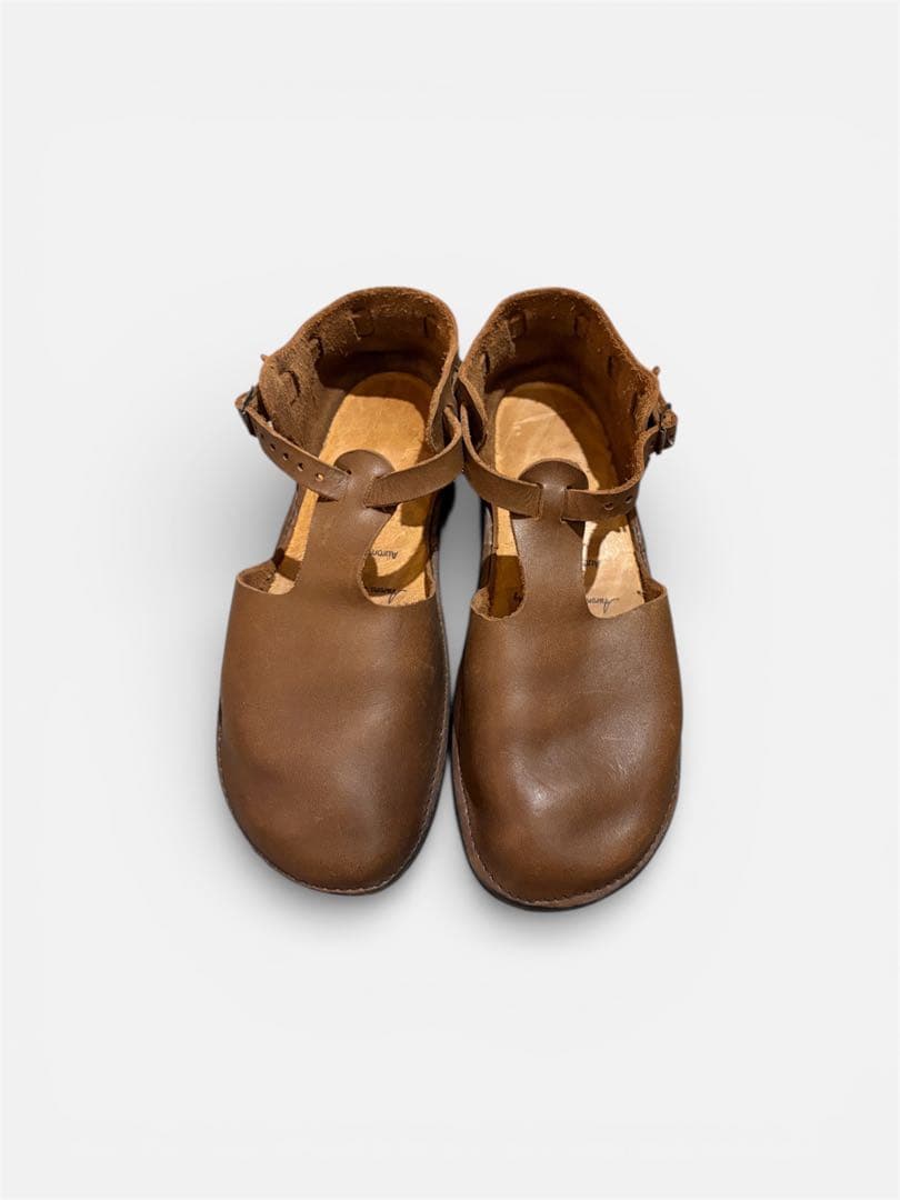 AURORA SHOES ブラウン 24.5cm美品 値下げ！