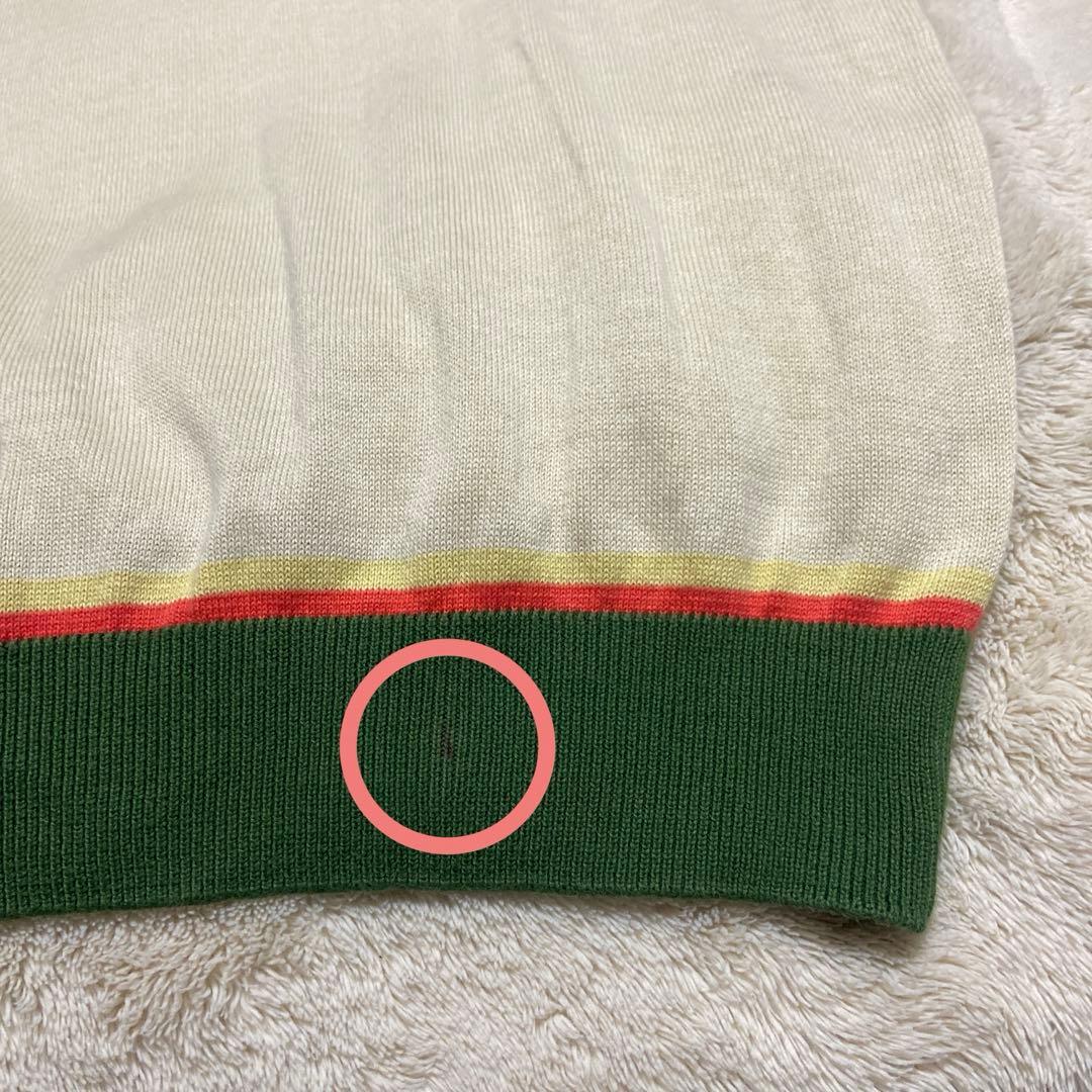 PALAVA パラバ　クラシックカーディガン　コットン100%　花柄　刺繍 XL