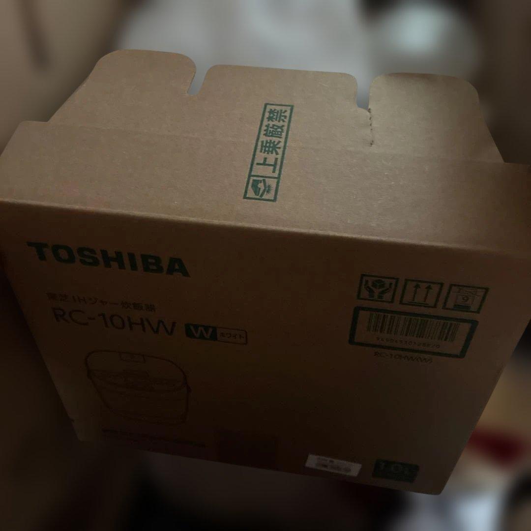 TOSHIBA RC-10HW 炊飯器 ホワイト