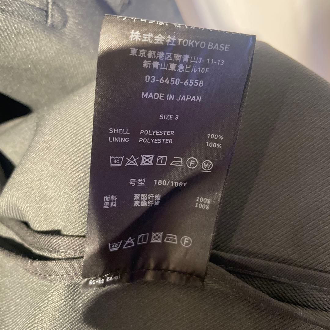 PUBLIC TOKYO ダークグレーセットアップ パンツ2本