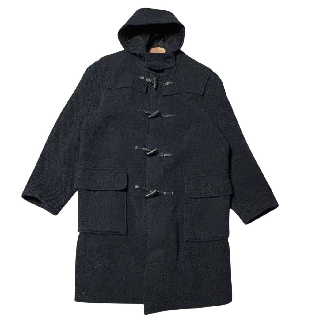 美品　90s グローバーオール　ダッフルコート　ヘリンボーン　L 英国製　トグル