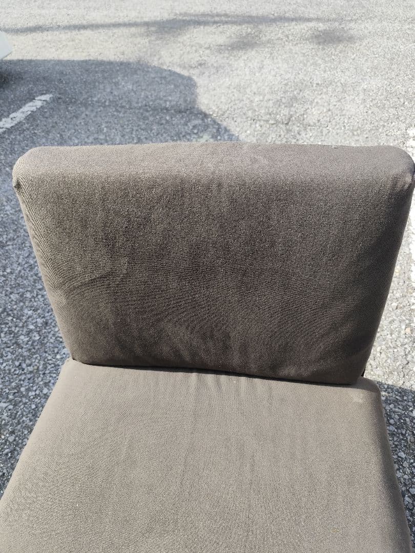 無印良品 MUJI オーク材 リビングでもダイニングでもつかえるソファチェア①