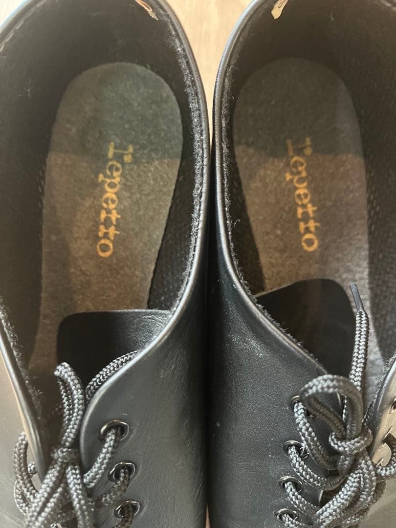 Repetto Jazz ブラックレザー ローファー　サイズ39