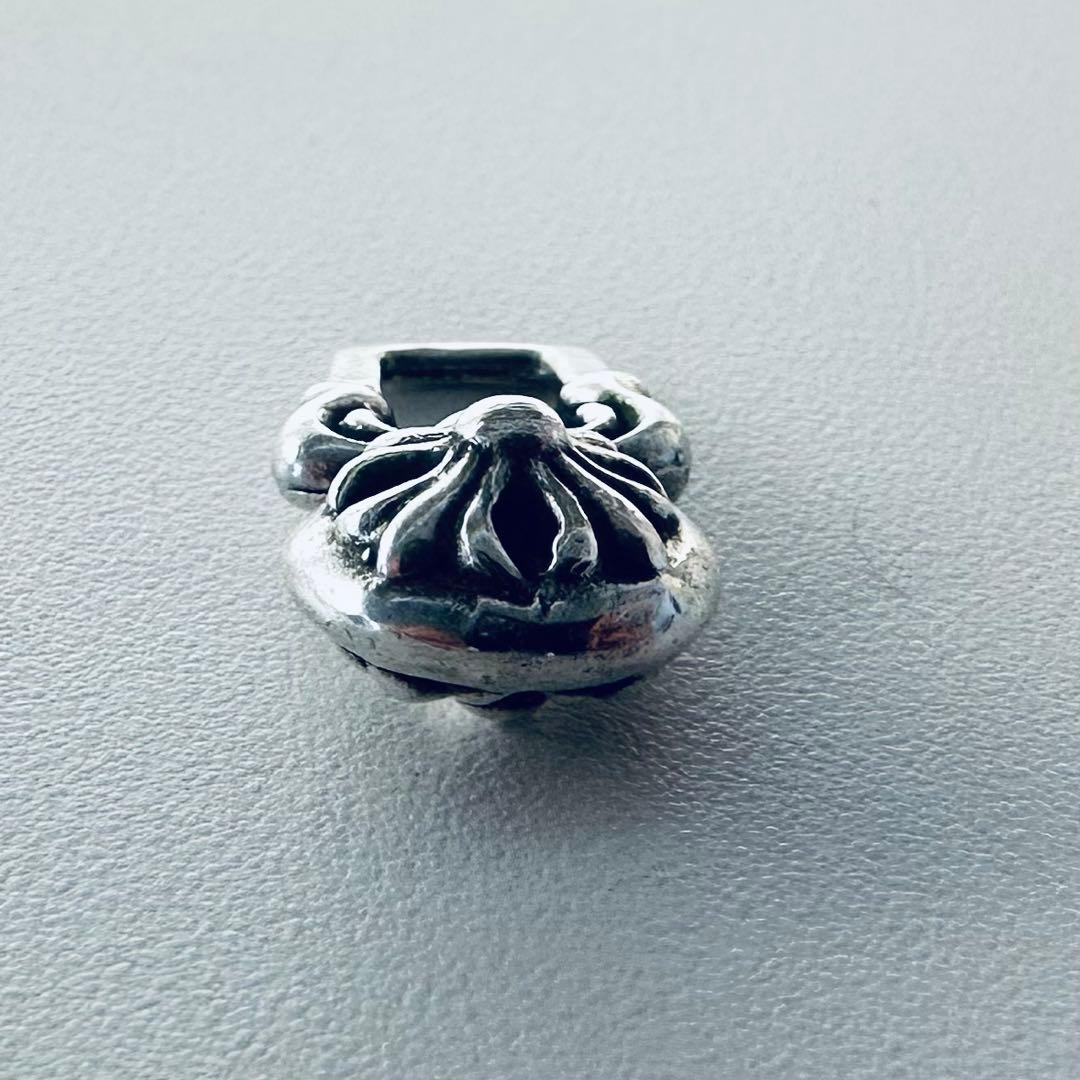 【美品】クロムハーツ クロスボール ネックレス ファスナーパーツ 紙袋＆布袋付き