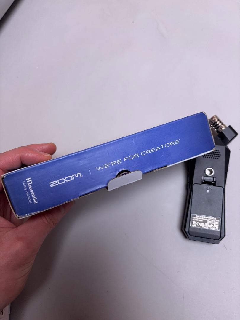 ZOOM H1 essential ハンディレコーダー 32bitフロート